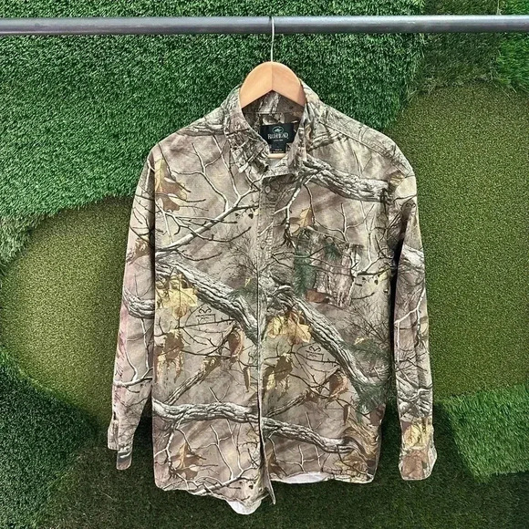 Vintage RedHead  Camouflage Button-up Large - Picture 1 of 4